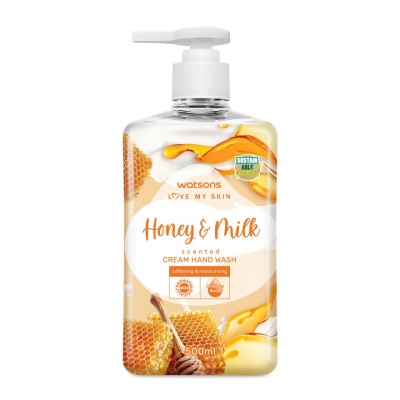 WATSONS HONEY & MILK SCENTED CREAM HAND WASH image