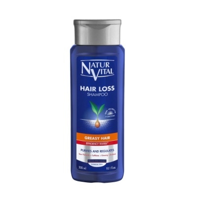 NATURVITAL Hair Loss Shampoo - Greasy Hair 300ML