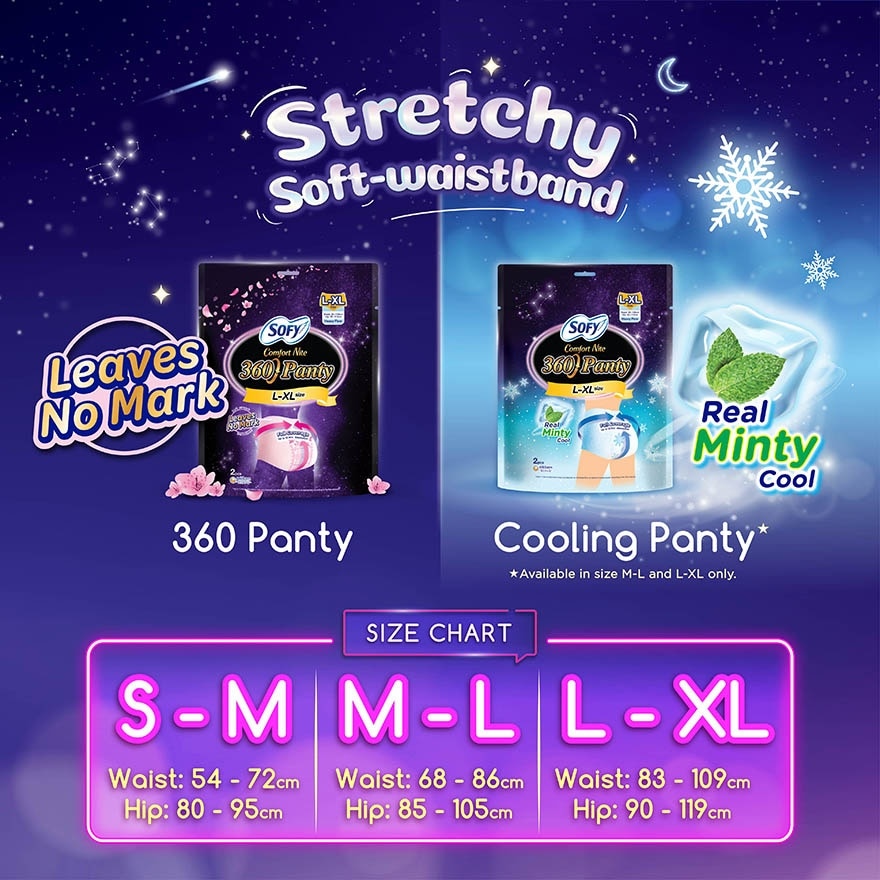 Comfort Nite 360 Panty S-M 2s