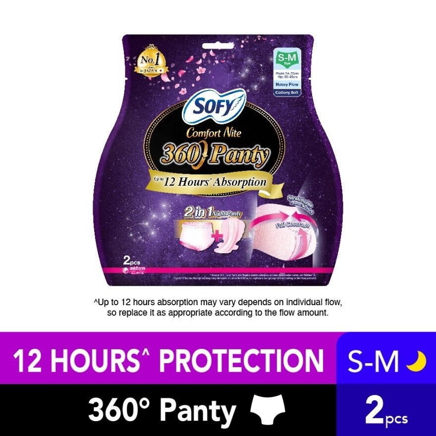 Comfort Nite 360 Panty S-M 2's