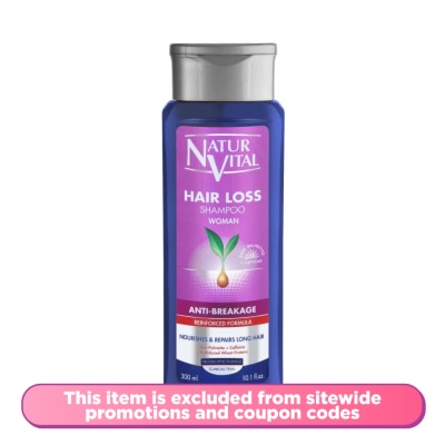 NATURVITAL Hair Loss Shampoo - Damaged Hair 300ML