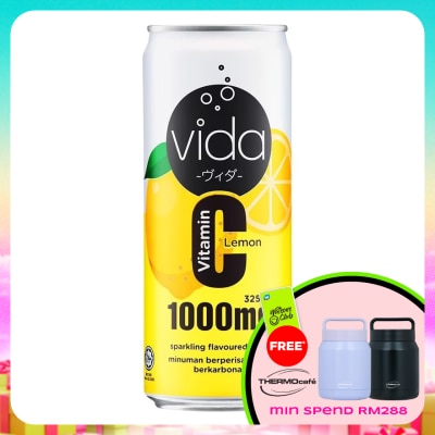 VIDA - 1000mg Lemon Vitamin C Beverage 325ML