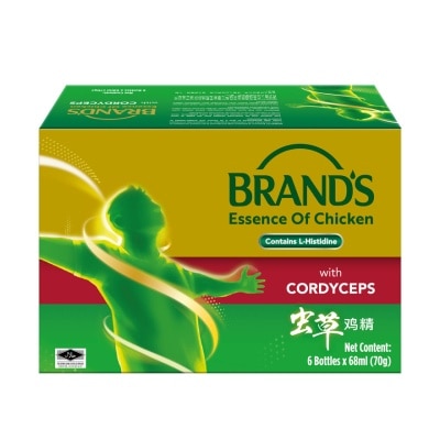 BRANDS Essence Of Chicken With Cordyceps 6 x 70g