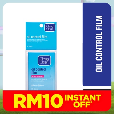 CLEAN & CLEAR Oil Control Film 50's + 10's