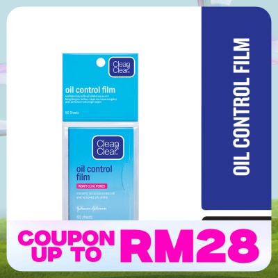 CLEAN & CLEAR Oil Control Film 50's + 10's
