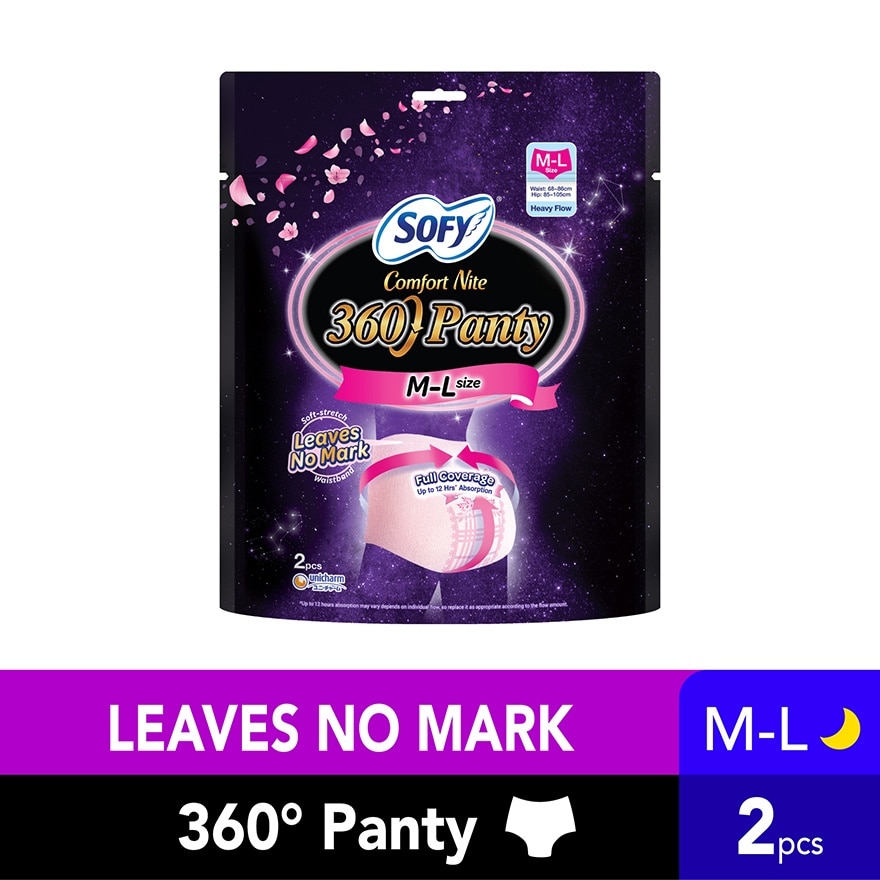 Comfort Nite 360 Panty M-L 2s