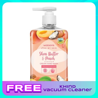 WATSONS SHEA BUTTER & PEACH SCENTED CREAM HAND WASH