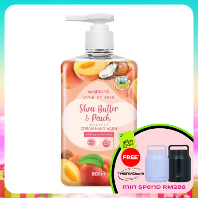 WATSONS - SHEA BUTTER & PEACH SCENTED CREAM HAND WASH
