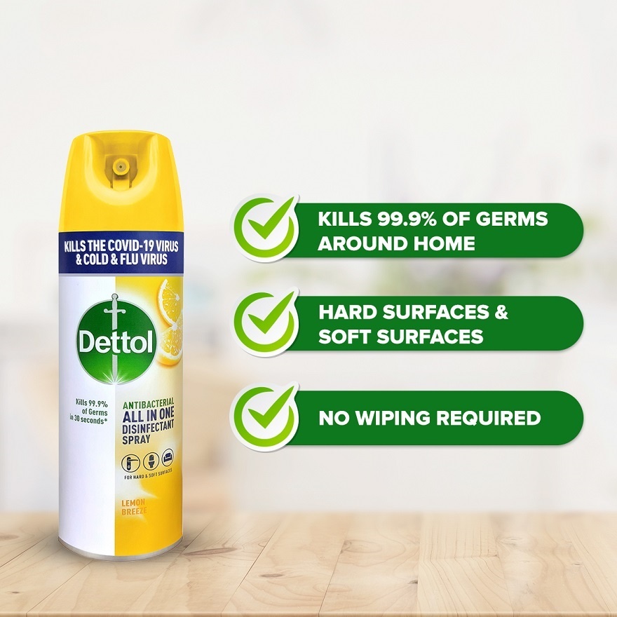 Disinfectant Spray Lemon Breeze 450ml image