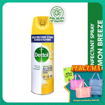 DETTOL Disinfectant Spray Lemon Breeze 450ml