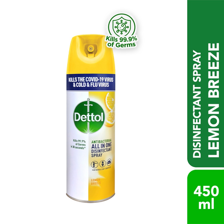 Disinfectant Spray Lemon Breeze 450ml image
