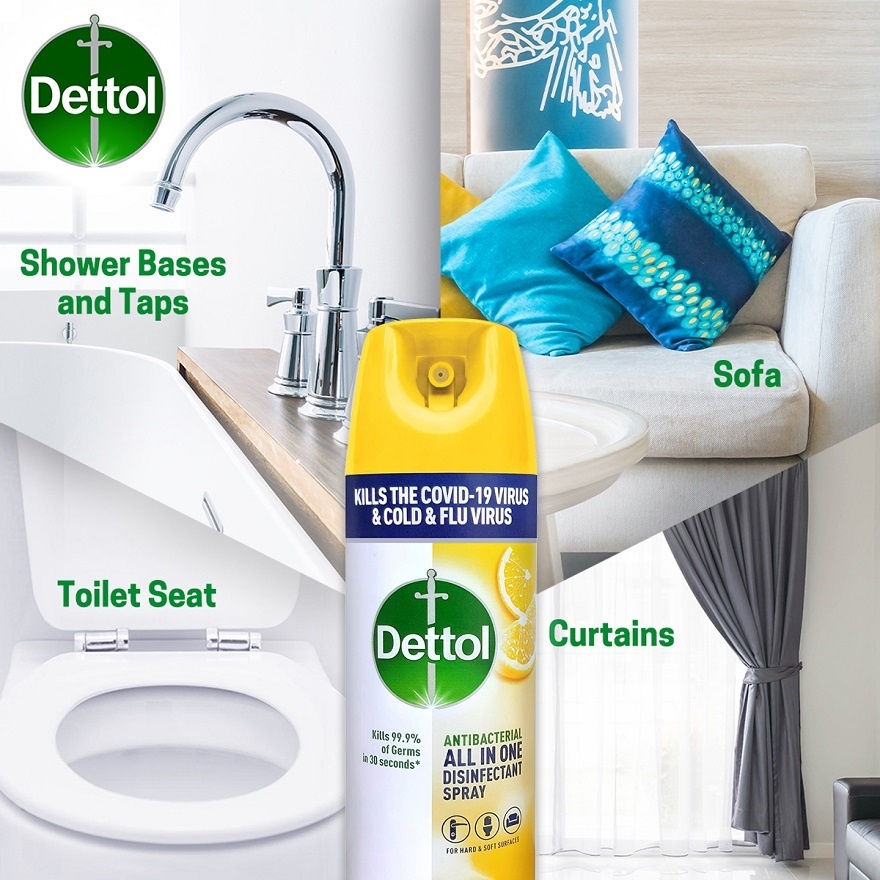 Disinfectant Spray Lemon Breeze 450ml image