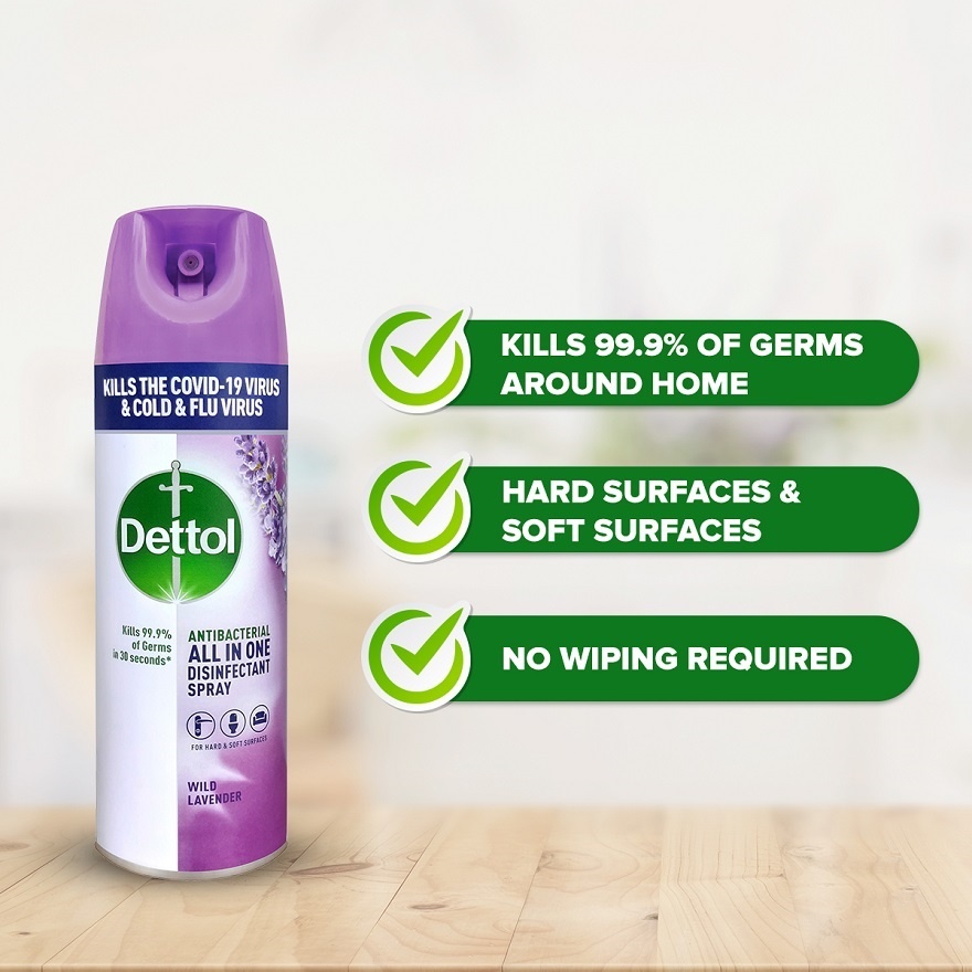 Disinfectant Spray Wild Lavender 450ml image