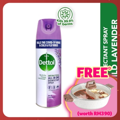 DETTOL Disinfectant Spray Wild Lavender 450ml