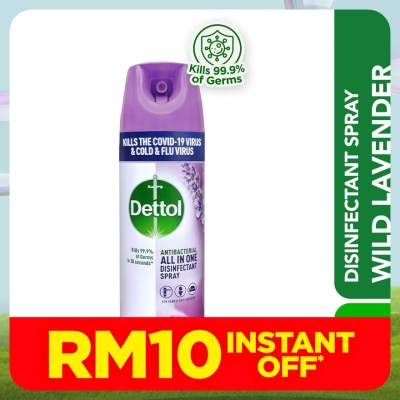 DETTOL Disinfectant Spray Wild Lavender 450ml
