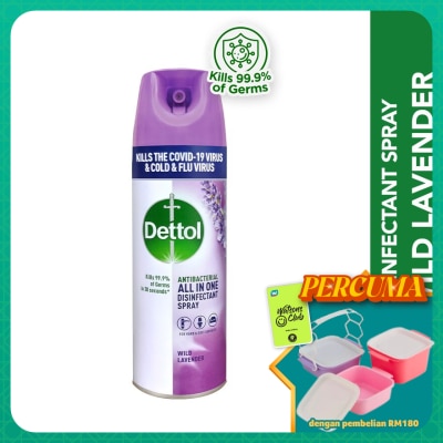 DETTOL - Disinfectant Spray Wild Lavender 450ml