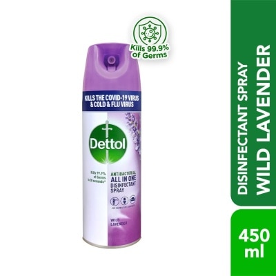 DETTOL Disinfectant Spray Wild Lavender 450ml