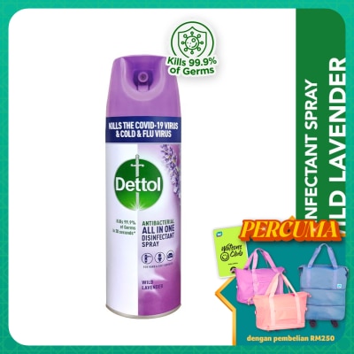 DETTOL Disinfectant Spray Wild Lavender 450ml