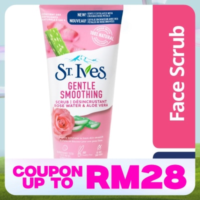 ST IVES Rose Water & Aloe Vera Scrub 170g