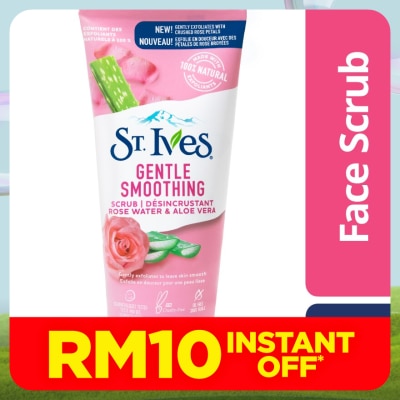 ST IVES Rose Water & Aloe Vera Scrub 170g