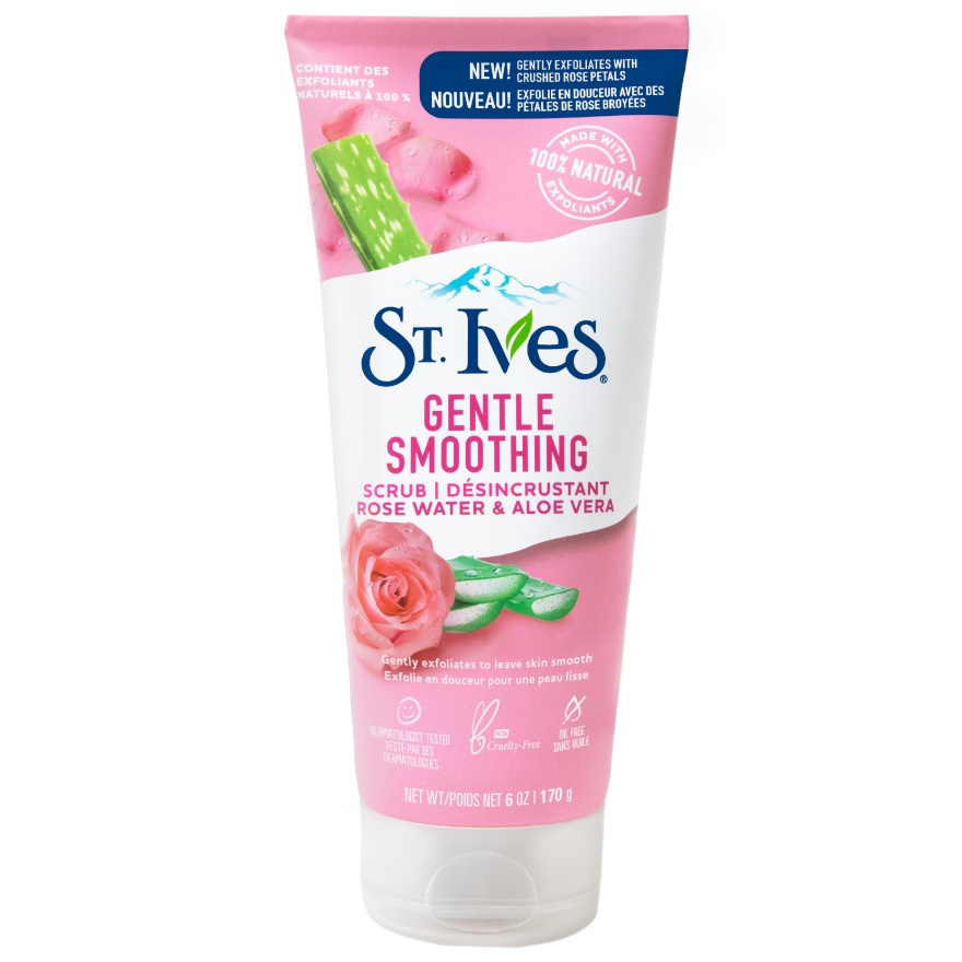 Rose Water & Aloe Vera Scrub 170g image