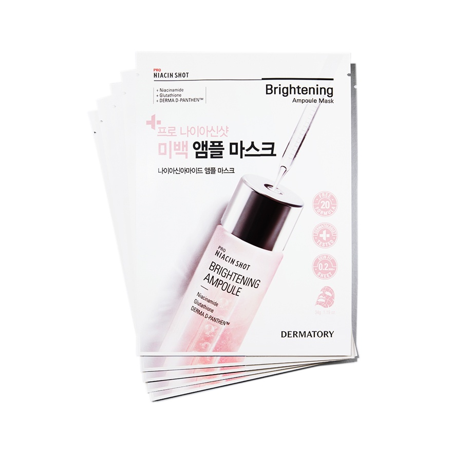 Pro Niacin Shot Brightening Ampoule Mask 1s image
