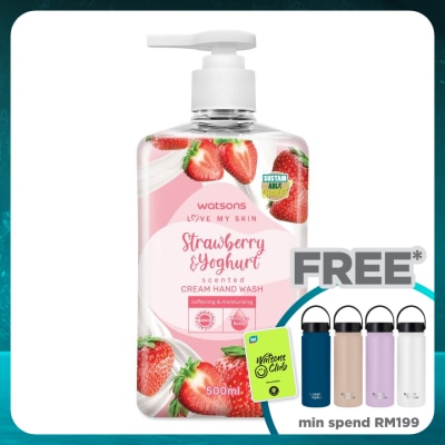 WATSONS STRAWBERRY & YOGHURT SCENTED CREAM HAND WASH