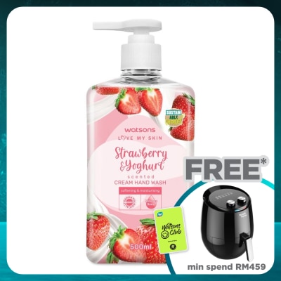 WATSONS STRAWBERRY & YOGHURT SCENTED CREAM HAND WASH
