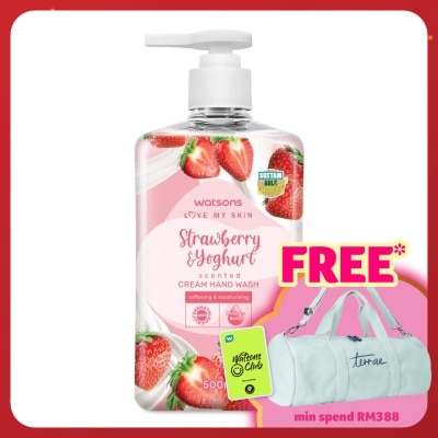 WATSONS STRAWBERRY & YOGHURT SCENTED CREAM HAND WASH