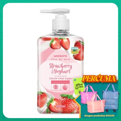 WATSONS - STRAWBERRY & YOGHURT SCENTED CREAM HAND WASH