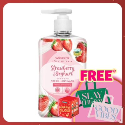 WATSONS STRAWBERRY & YOGHURT SCENTED CREAM HAND WASH