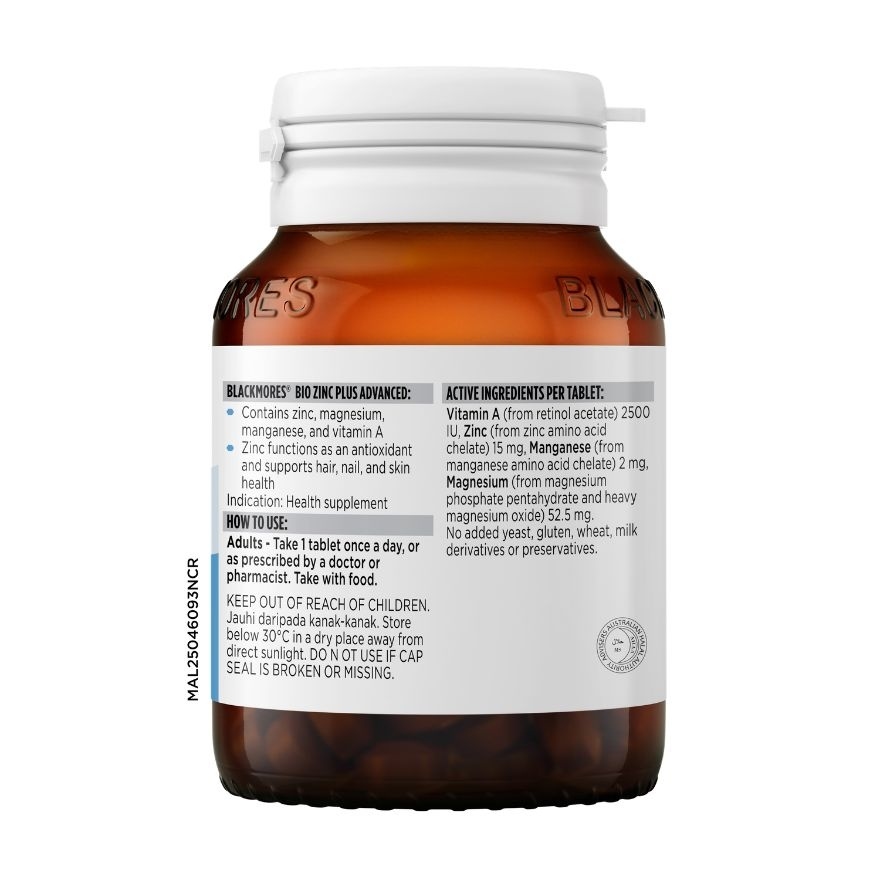 Bio Zinc Plus Advanced 90s