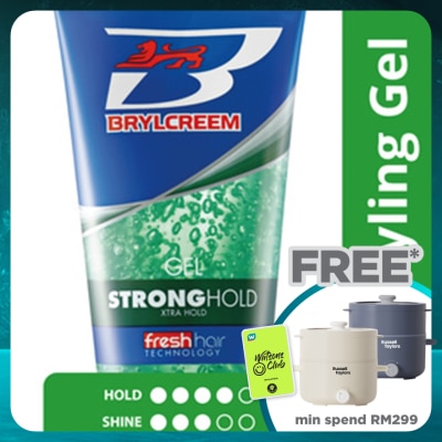 BRYLCREEM Strong Hold Hair Styling Gel 150ml