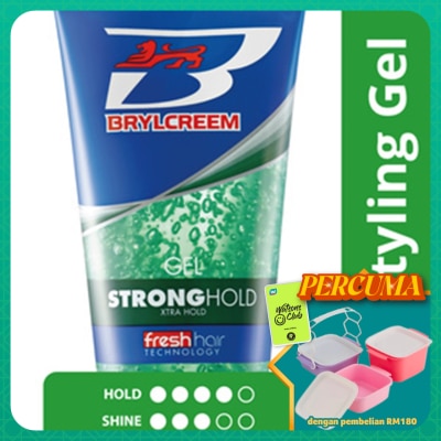 BRYLCREEM - Strong Hold Hair Styling Gel 150ml