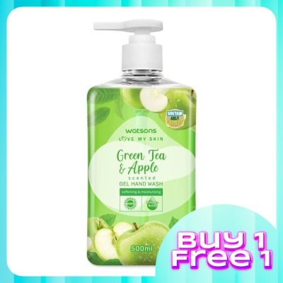 WATSONS GREEN TEA & APPLE SCENTED GEL HAND WASH