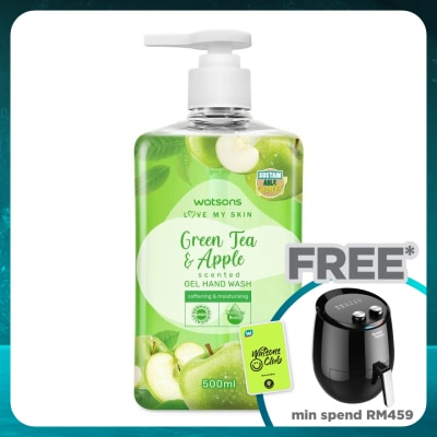 WATSONS GREEN TEA & APPLE SCENTED GEL HAND WASH