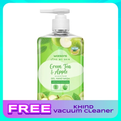 WATSONS GREEN TEA & APPLE SCENTED GEL HAND WASH