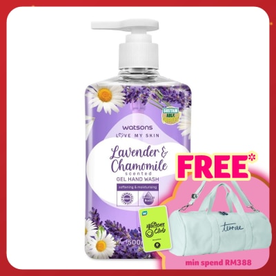WATSONS LAVENDER & CHAMOMILE SCENTED GEL HAND WASH