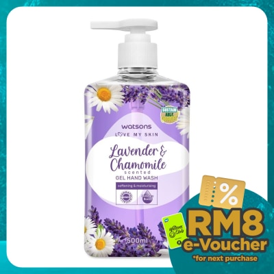 WATSONS LAVENDER & CHAMOMILE SCENTED GEL HAND WASH