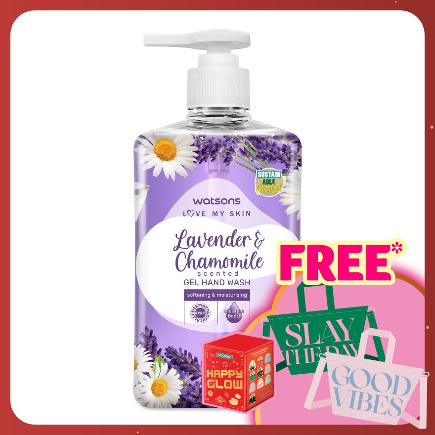 LAVENDER & CHAMOMILE SCENTED GEL HAND WASH
