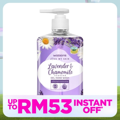 WATSONS LAVENDER & CHAMOMILE SCENTED GEL HAND WASH