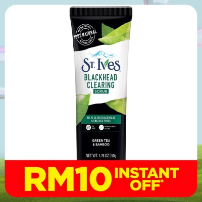 ST IVES Green Tea & Bamboo Scrub 50g