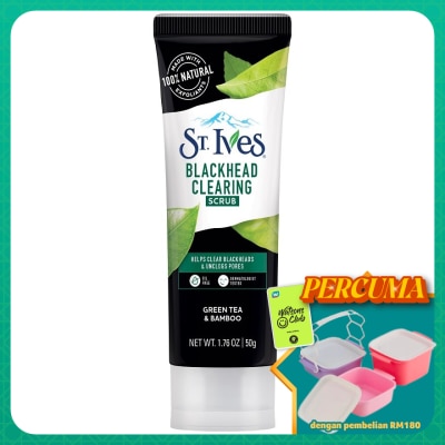 ST IVES - Green Tea & Bamboo Scrub 50g