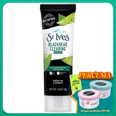 ST IVES Green Tea & Bamboo Scrub 50g