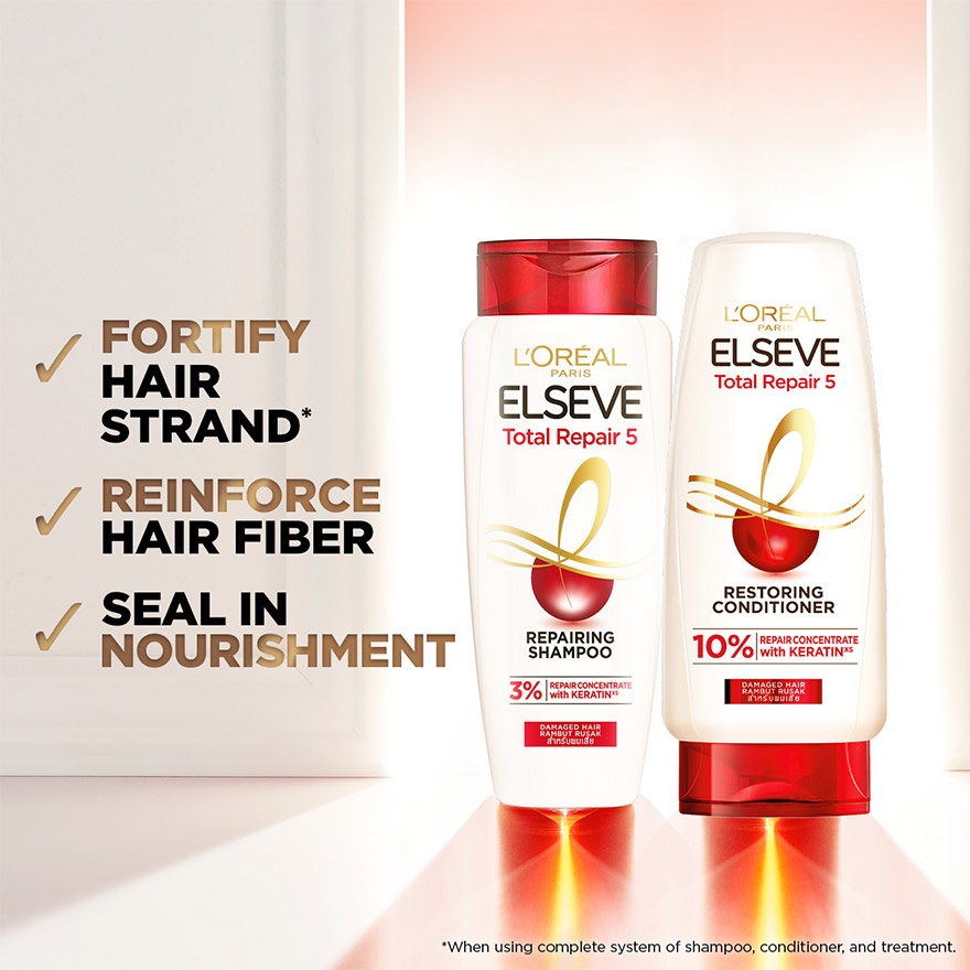 Elseve Total Repair 5 Shampoo 280ml image