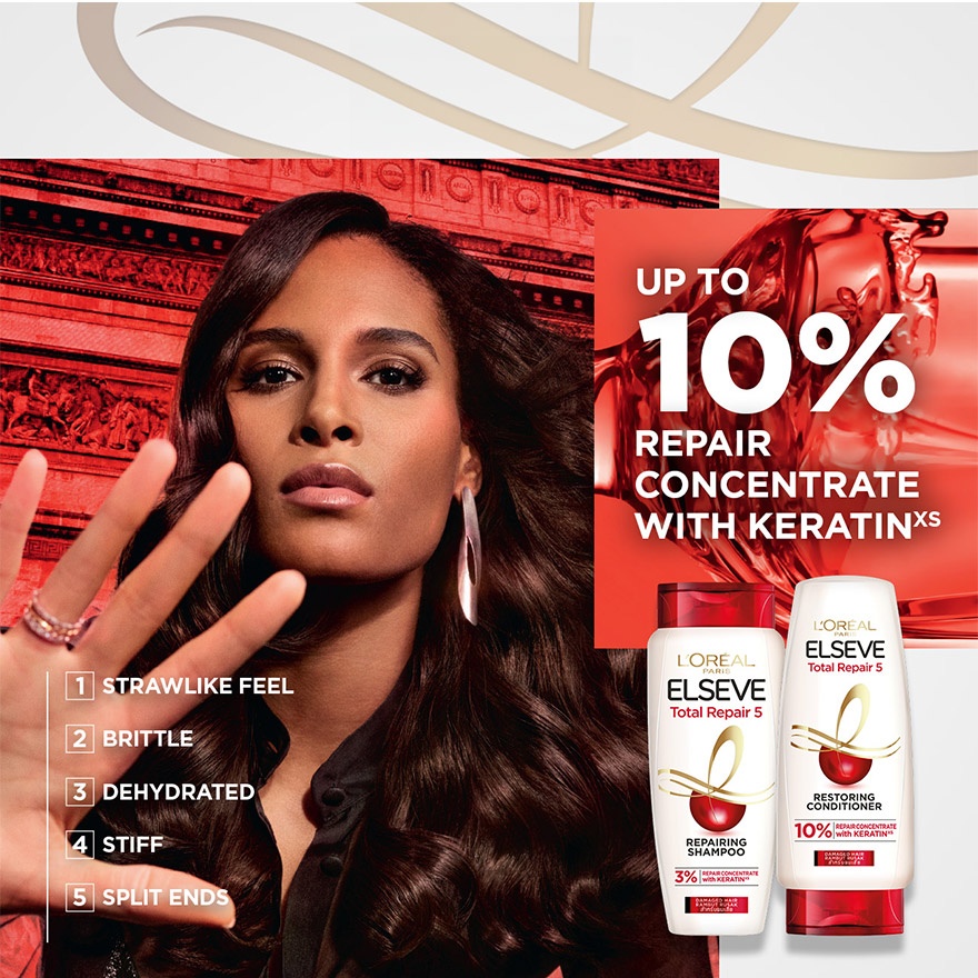 Elseve Total Repair 5 Shampoo 620ml image