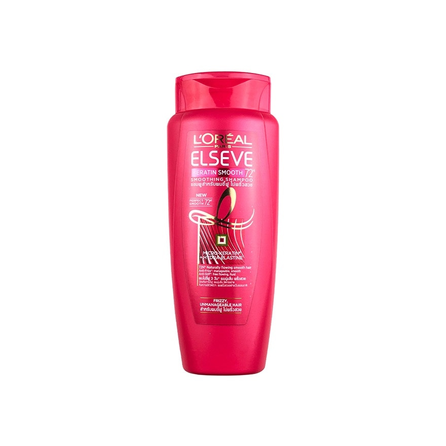 Elseve Keratin Smooth72 Shampoo 280ml