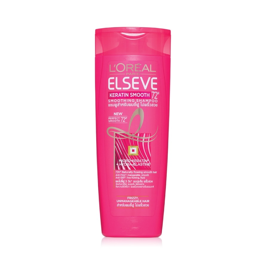 Elseve Keratin Smooth72 Shampoo 280ml