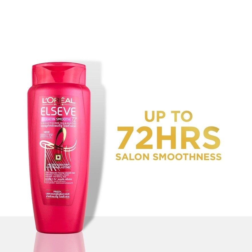 Elseve Keratin Smooth72 Shampoo 280ml