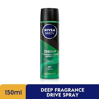 NIVEA FOR MEN Deodorant Spray Deep Fragrance Drive 150ml